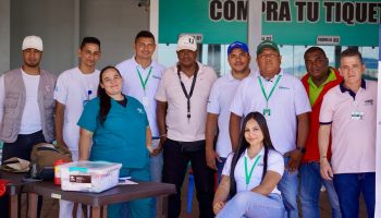 CORPOURABA fortalece la protección de la fauna durante la Semana de la Salud Portuaria en Necoclí.