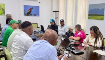 𝐂𝐎𝐑𝐏𝐎𝐔𝐑𝐀𝐁𝐀 realiza mesa técnica interinstitucional para la revisión de los Estudios Básicos de Gestión del Riesgo del Distrito de Turbo.