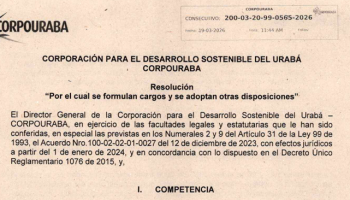 NOTIFICACIÓN POR AVISO – RESOLUCIÓN No. 200-03-20-99-0565 DE 2026 – FORMULACIÓN DE PLIEGO DE CARGOS