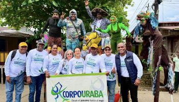 Caravana Ambiental movilizó a la comunidad de Vigía del Fuerte en torno al cuidado del territorio.