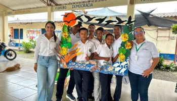 CORPOURABA promovió la educación ambiental durante la Feria Ambiental Distrital 2026 en Turbo.