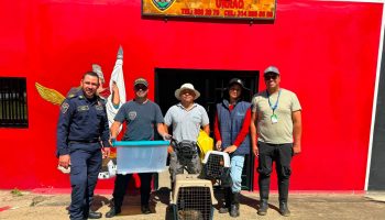 CORPOURABA y Bomberos de Urrao rescatan zarigüeyas con sus crías